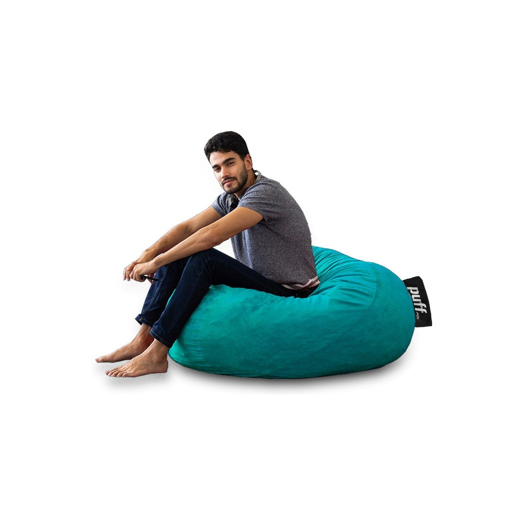 Puff 2 en 1 con Cama Matrimonial