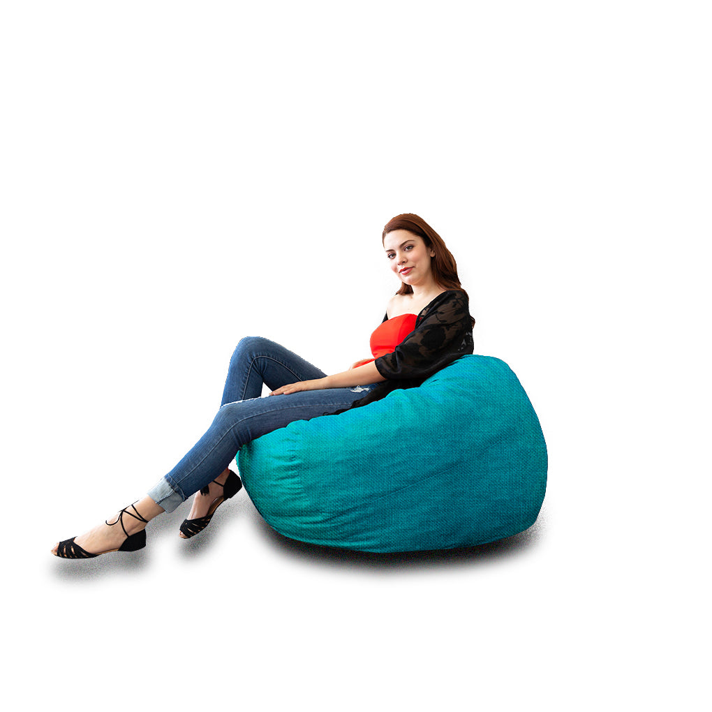 Puff 2 en 1 con Cama Individual
