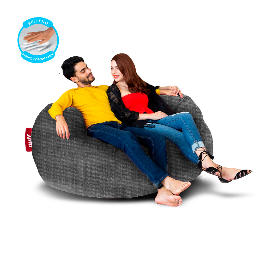 Puff 2 en 1 con Cama Queen Size