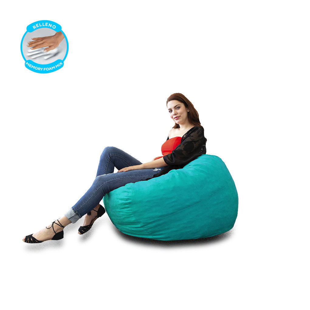 Puff 2 en 1 con Cama Individual