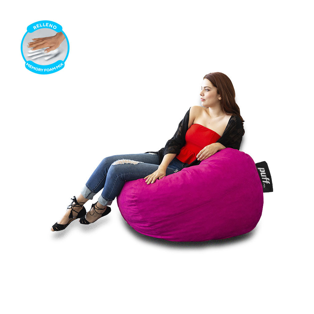 Puff 2 en 1 con Cama Individual