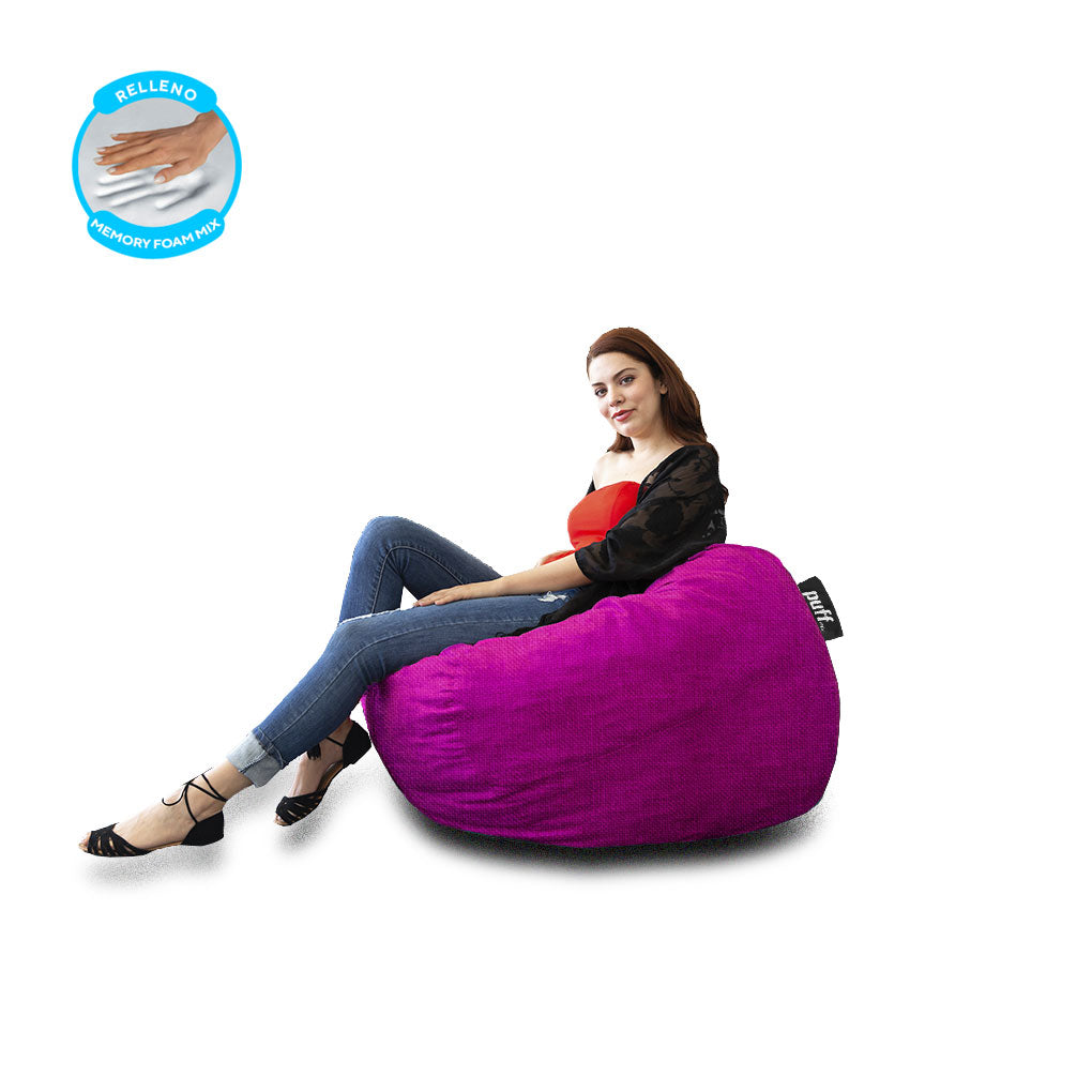 Puff 2 en 1 con Cama Individual