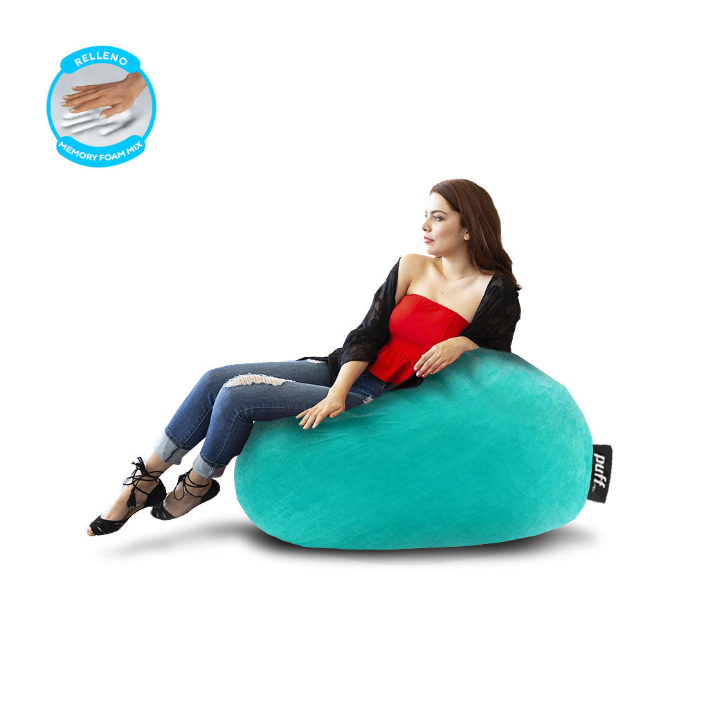 Puff 2 en 1 con Cama Individual