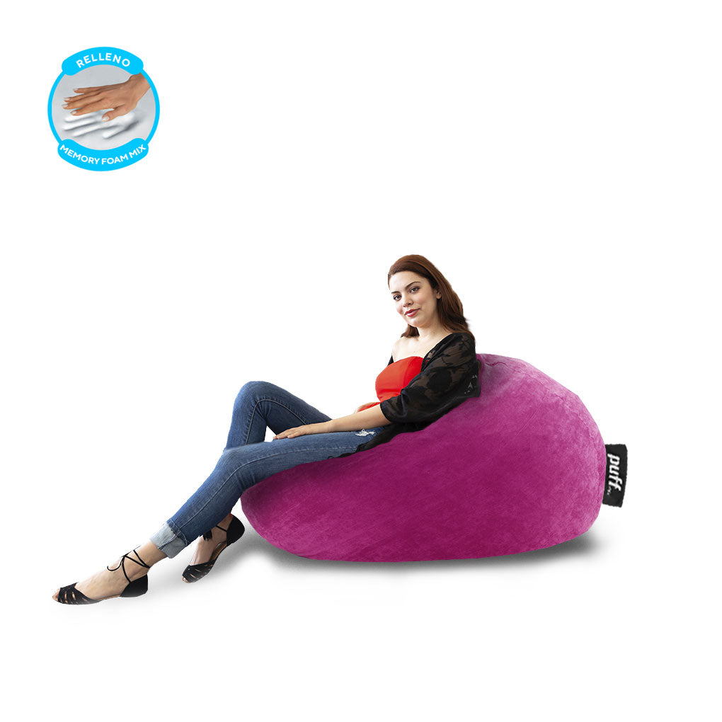 Puff 2 en 1 con Cama Individual