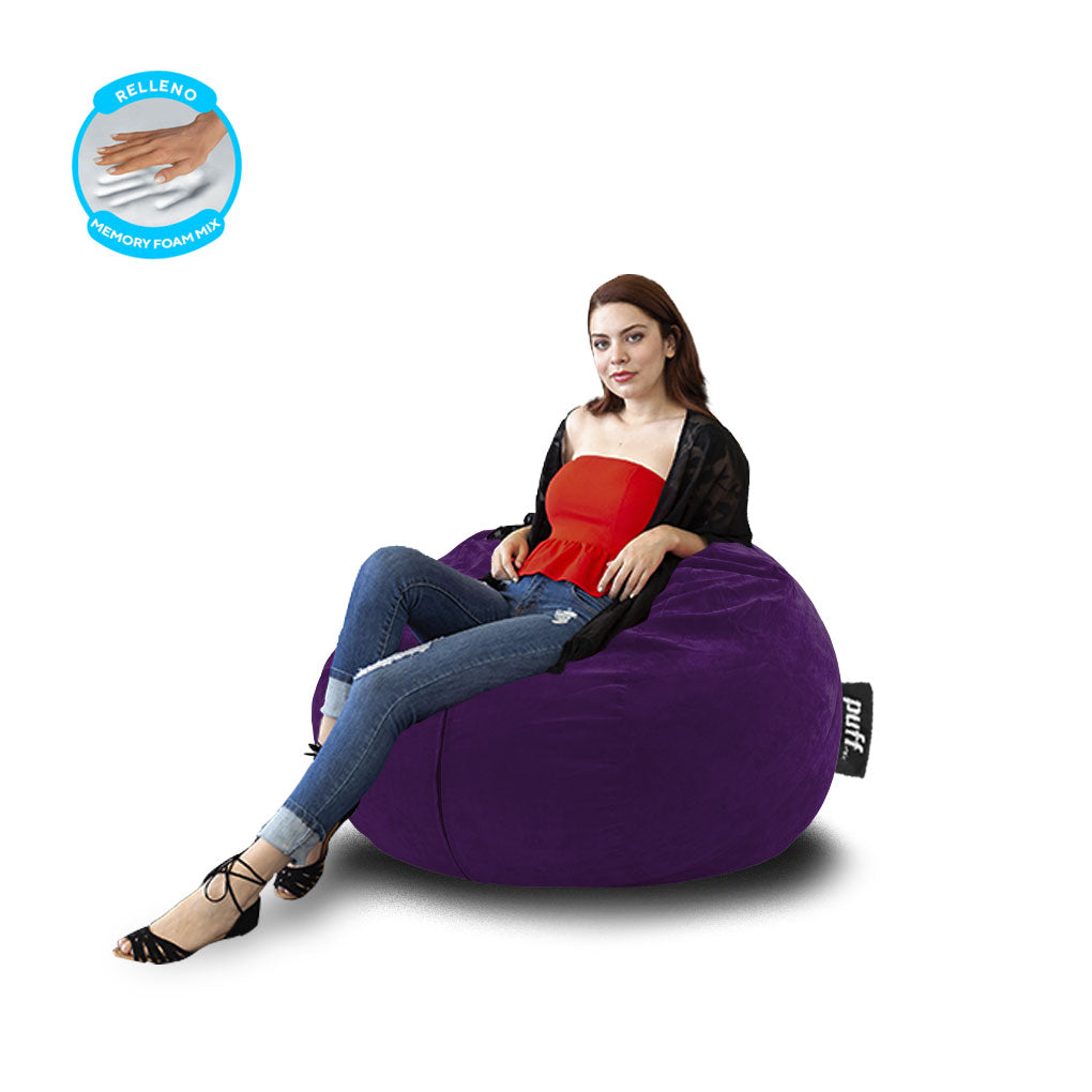 Puff 2 en 1 con Cama Individual