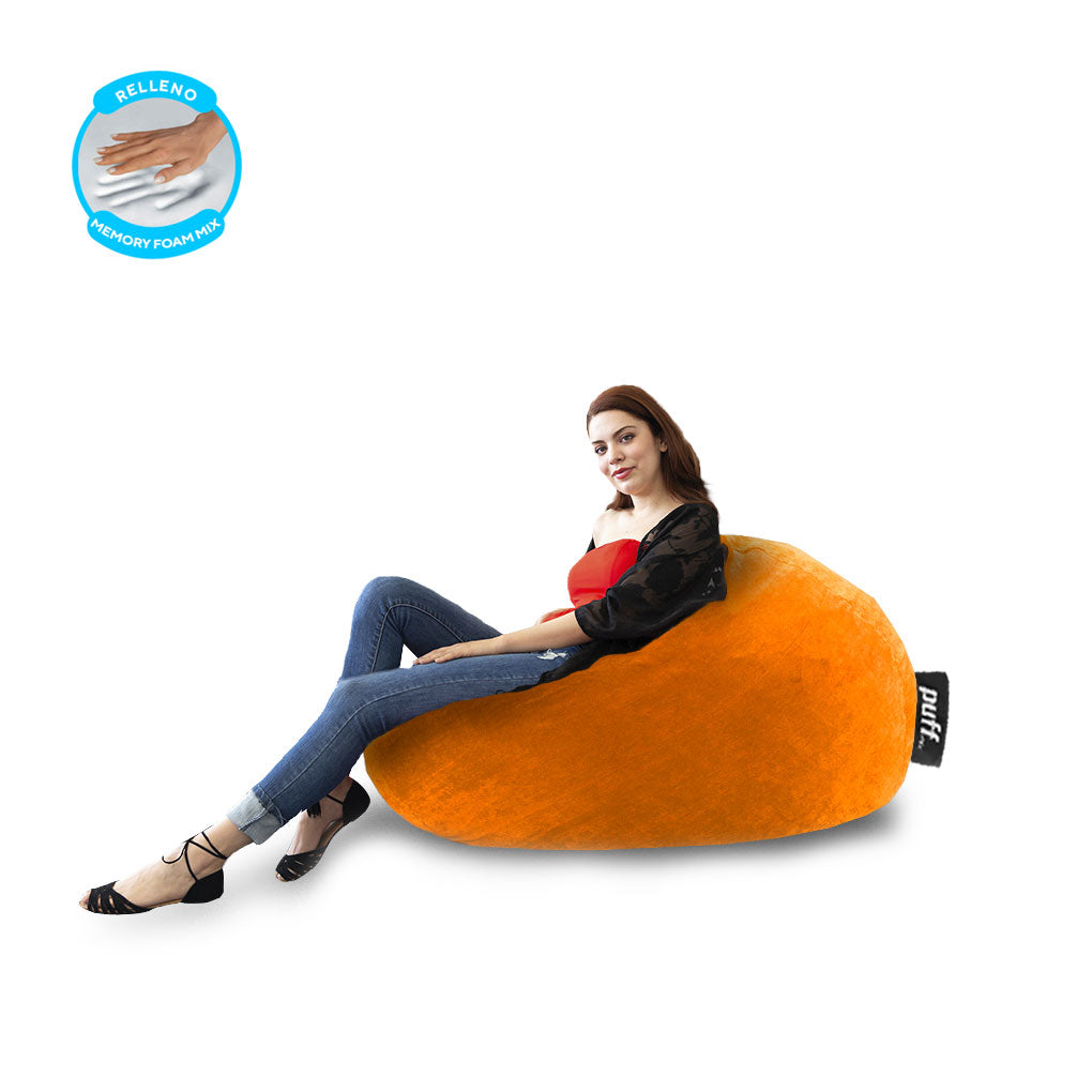 Puff 2 en 1 con Cama Individual