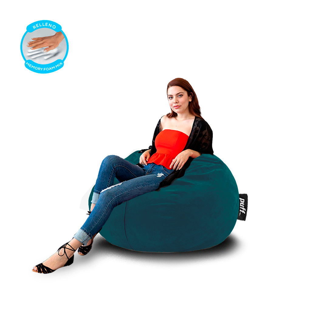 Puff 2 en 1 con Cama Individual