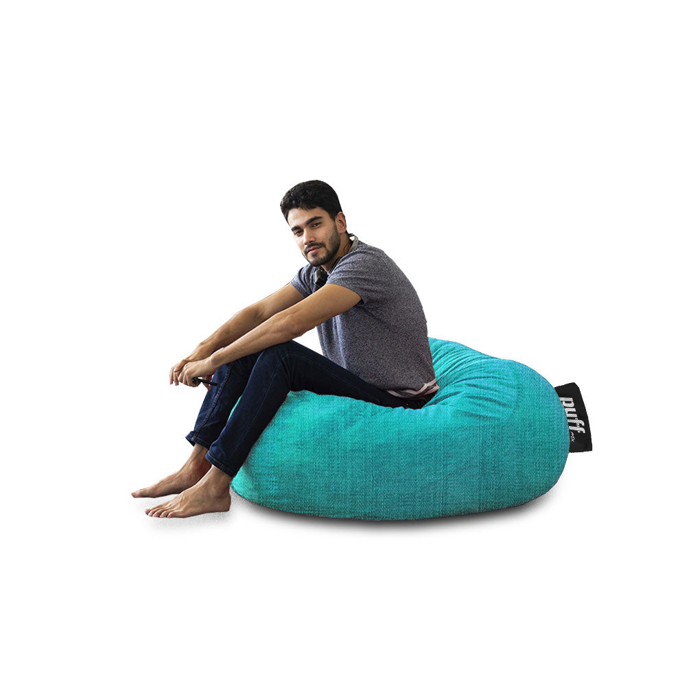 Puff 2 en 1 con Cama Matrimonial