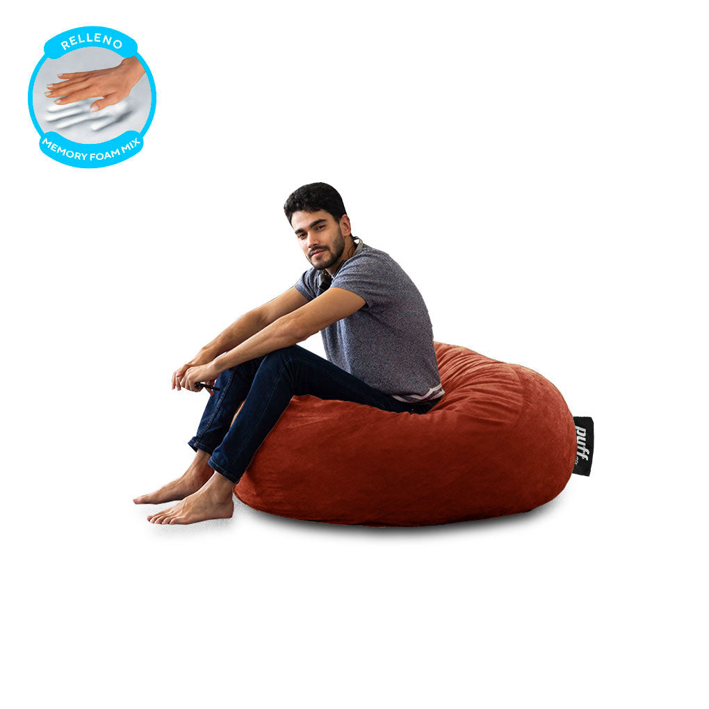 Puff 2 en 1 con Cama Matrimonial