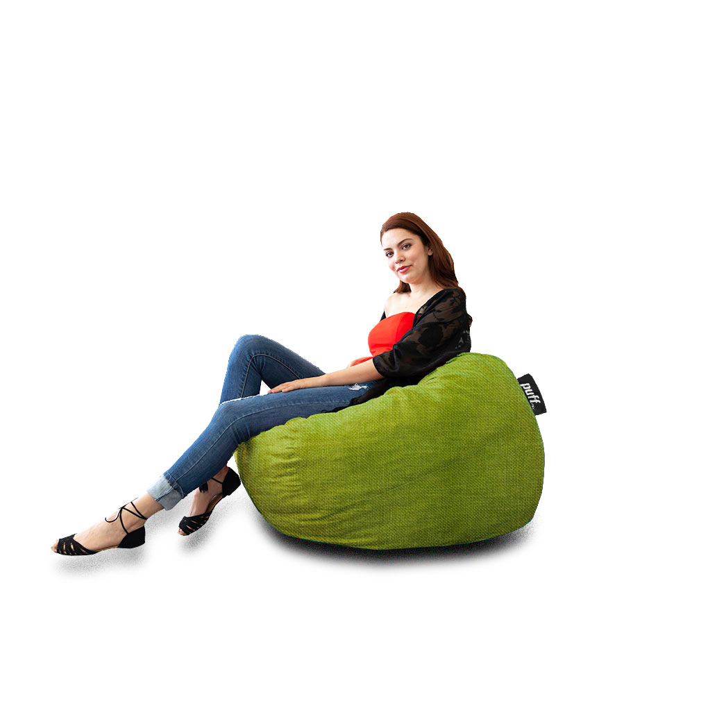 Puff 2 en 1 con Cama Individual