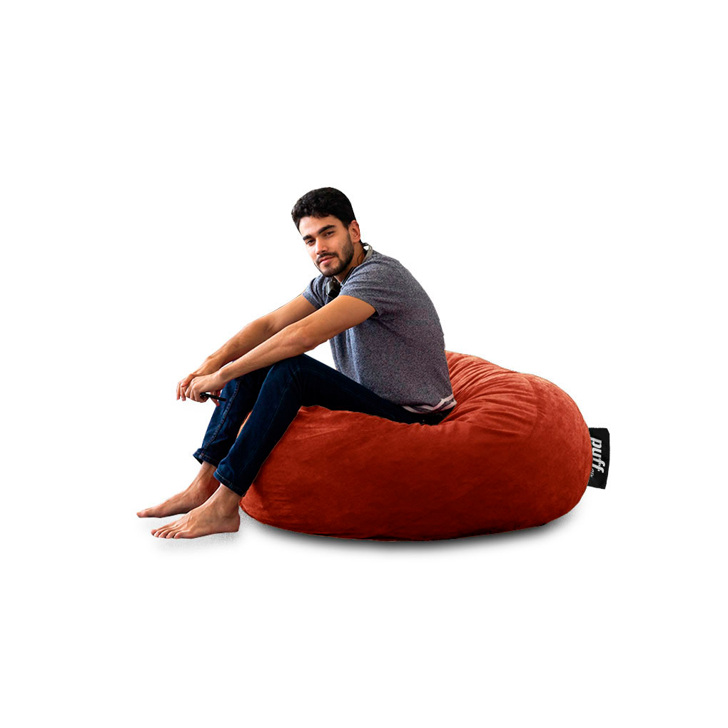 Puff 2 en 1 con Cama Matrimonial