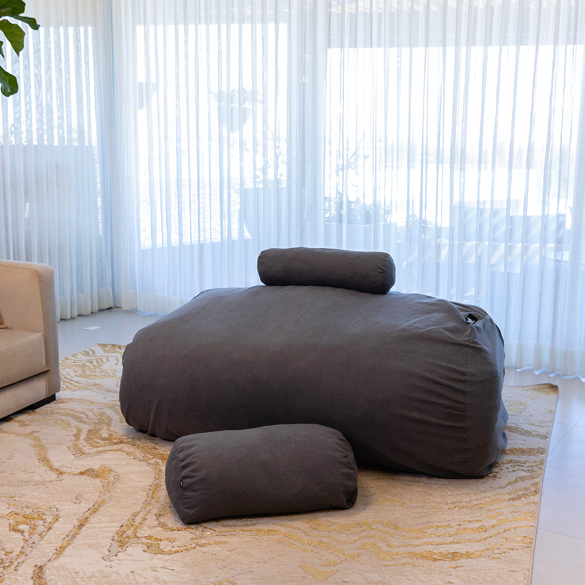 Puff 2 en 1 con Cama King Size