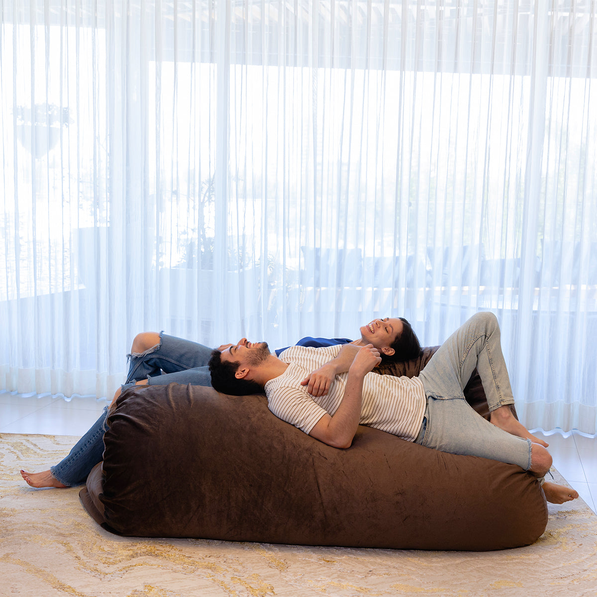 Puff 2 en 1 con Cama King Size
