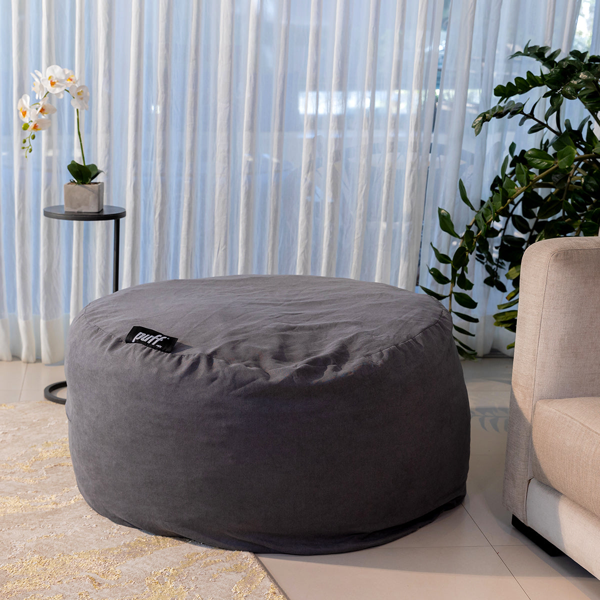Puff 2 en 1 con Cama Matrimonial