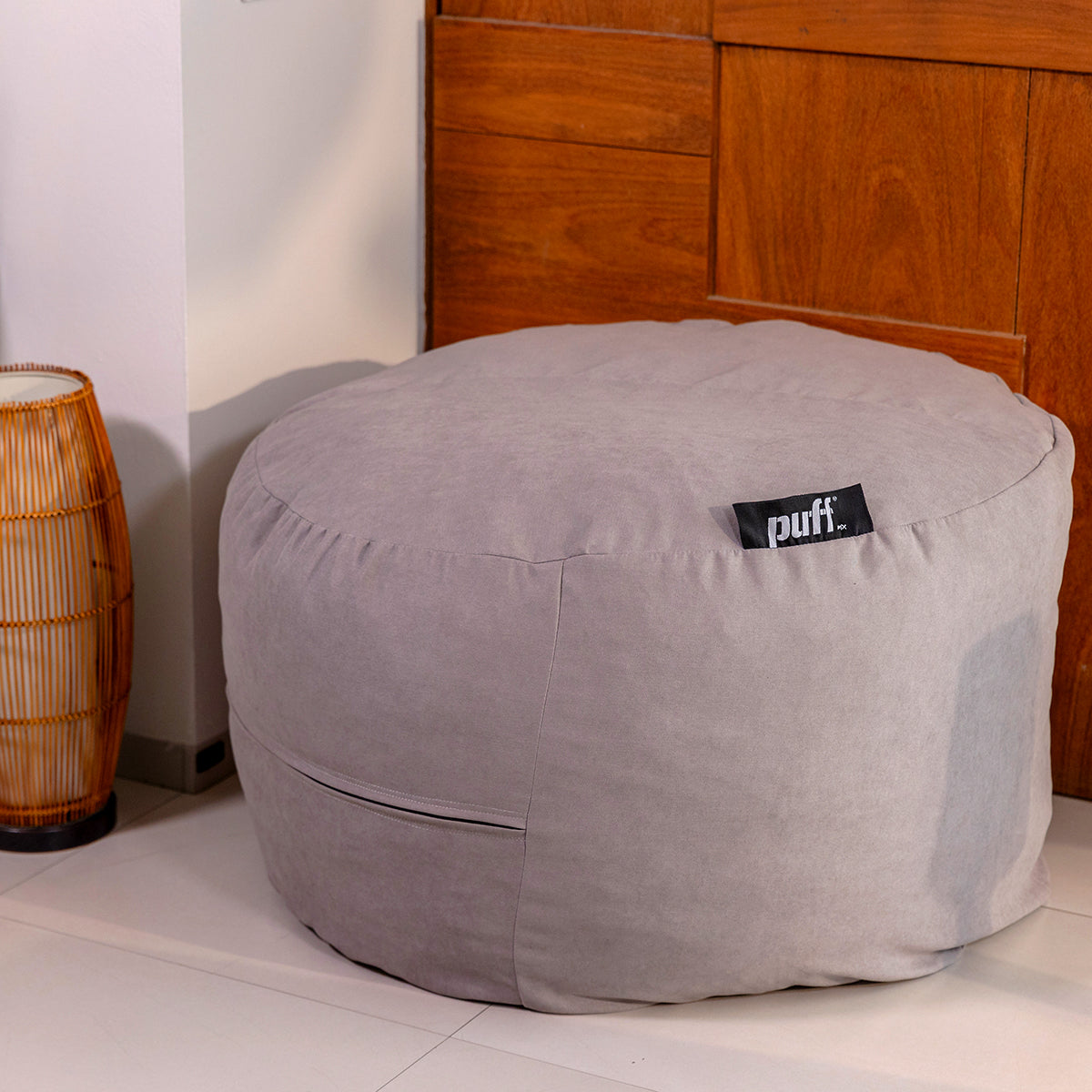 Puff 2 en 1 con Cama Individual