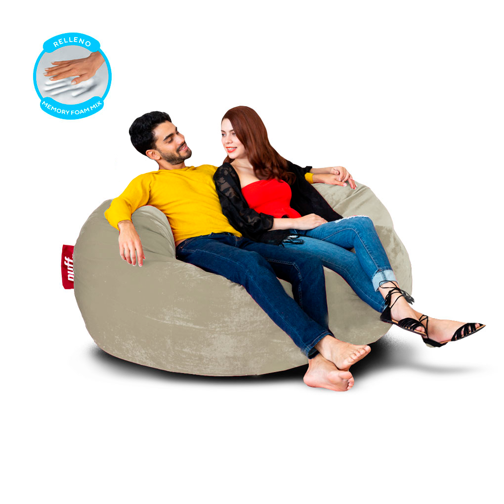 Puff 2 en 1 con Cama Queen Size