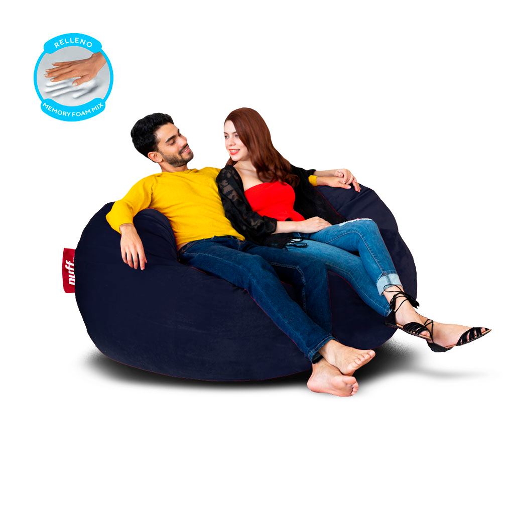 Puff 2 en 1 con Cama Queen Size