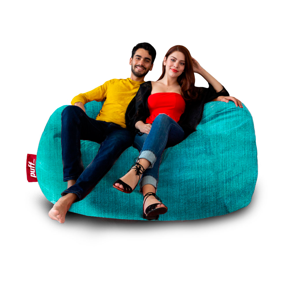 Puff 2 en 1 con Cama Queen Size