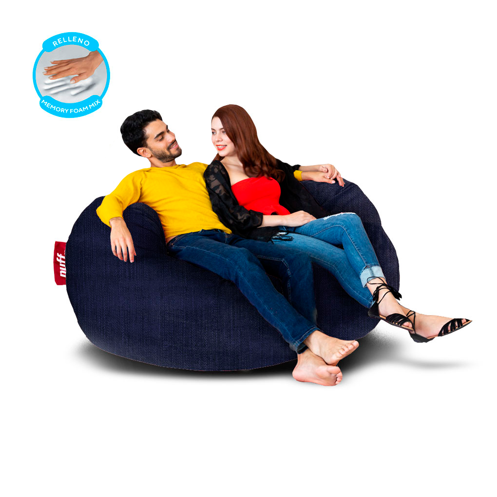 Puff 2 en 1 con Cama Queen Size