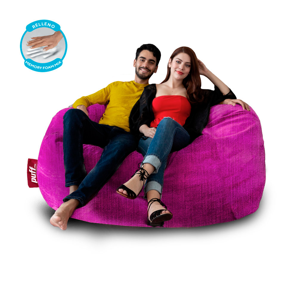 Puff 2 en 1 con Cama Queen Size