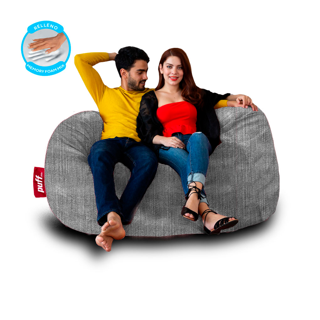 Puff 2 en 1 con Cama Queen Size