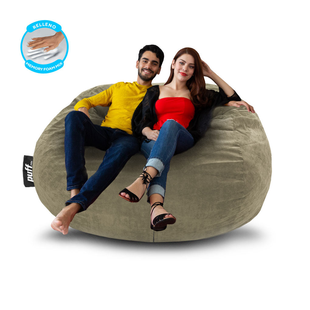 Puff 2 en 1 con Cama Queen Size
