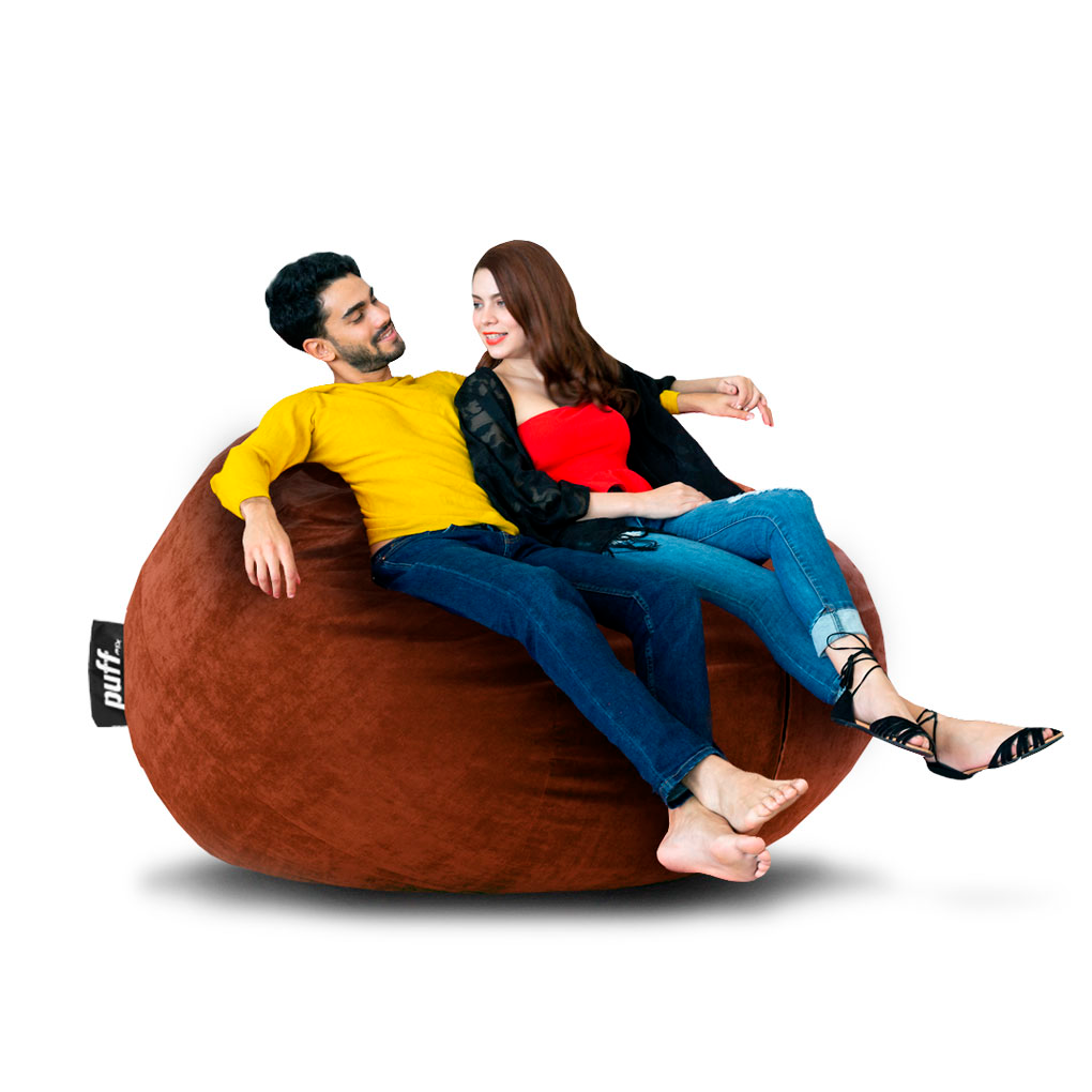Puff 2 en 1 con Cama Queen Size