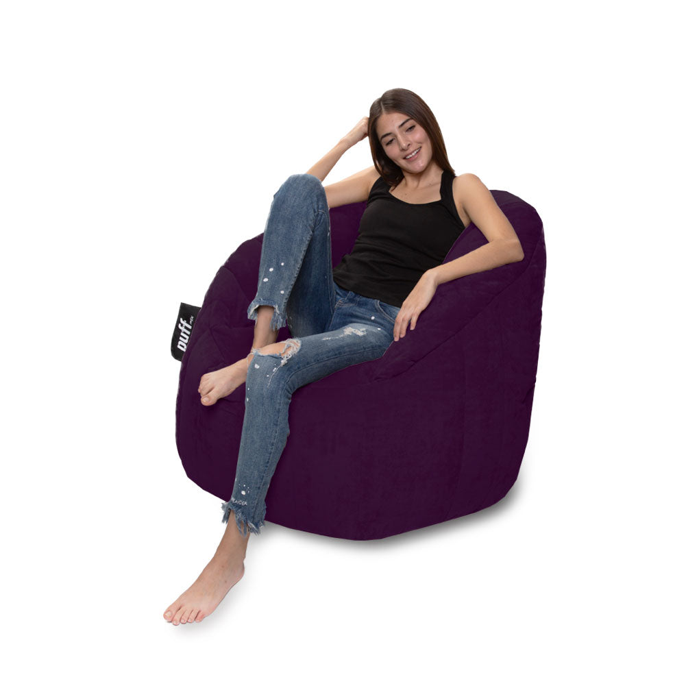 Puff Lounger Morado Perla de Unicel