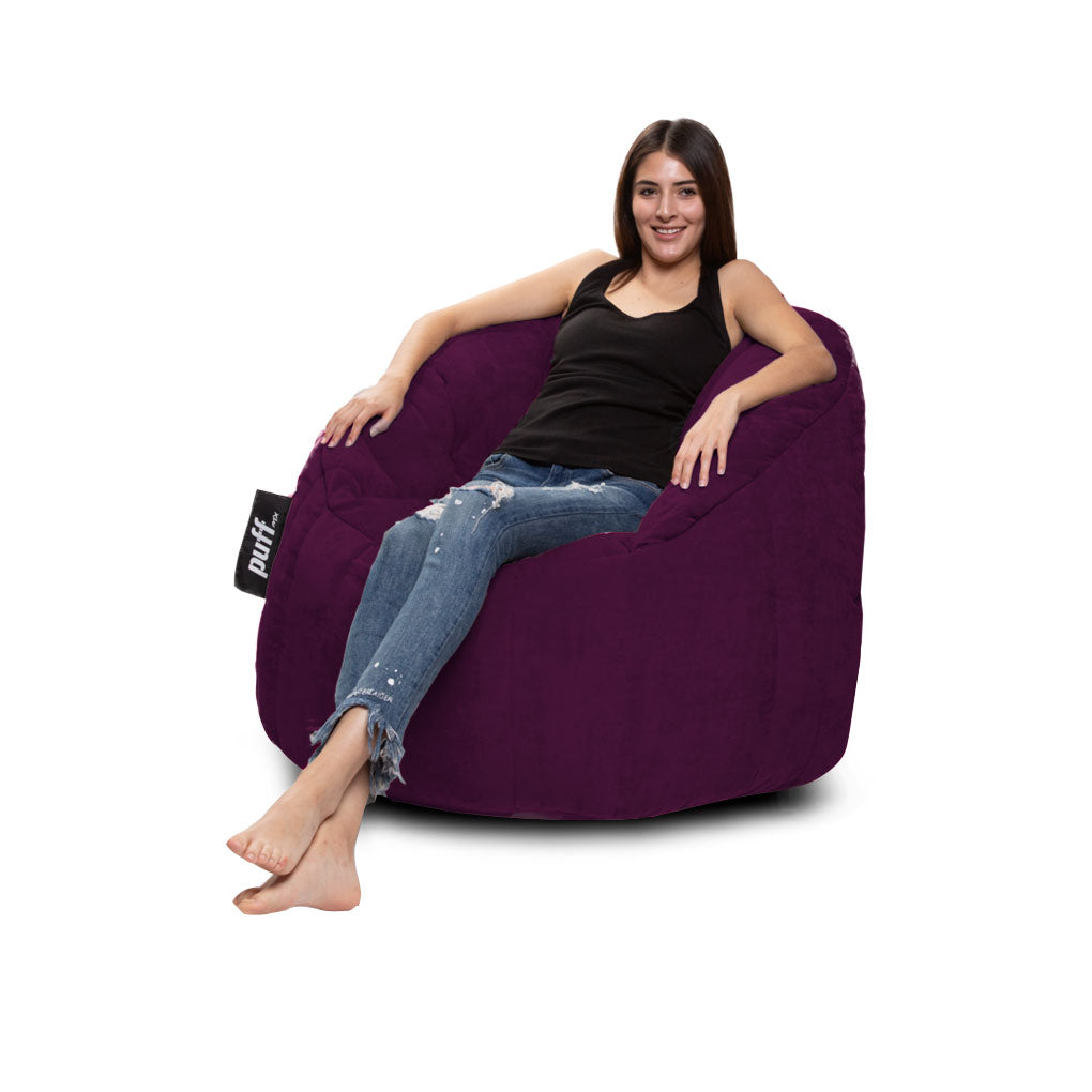 Puff Lounger Vino Perla de Unicel