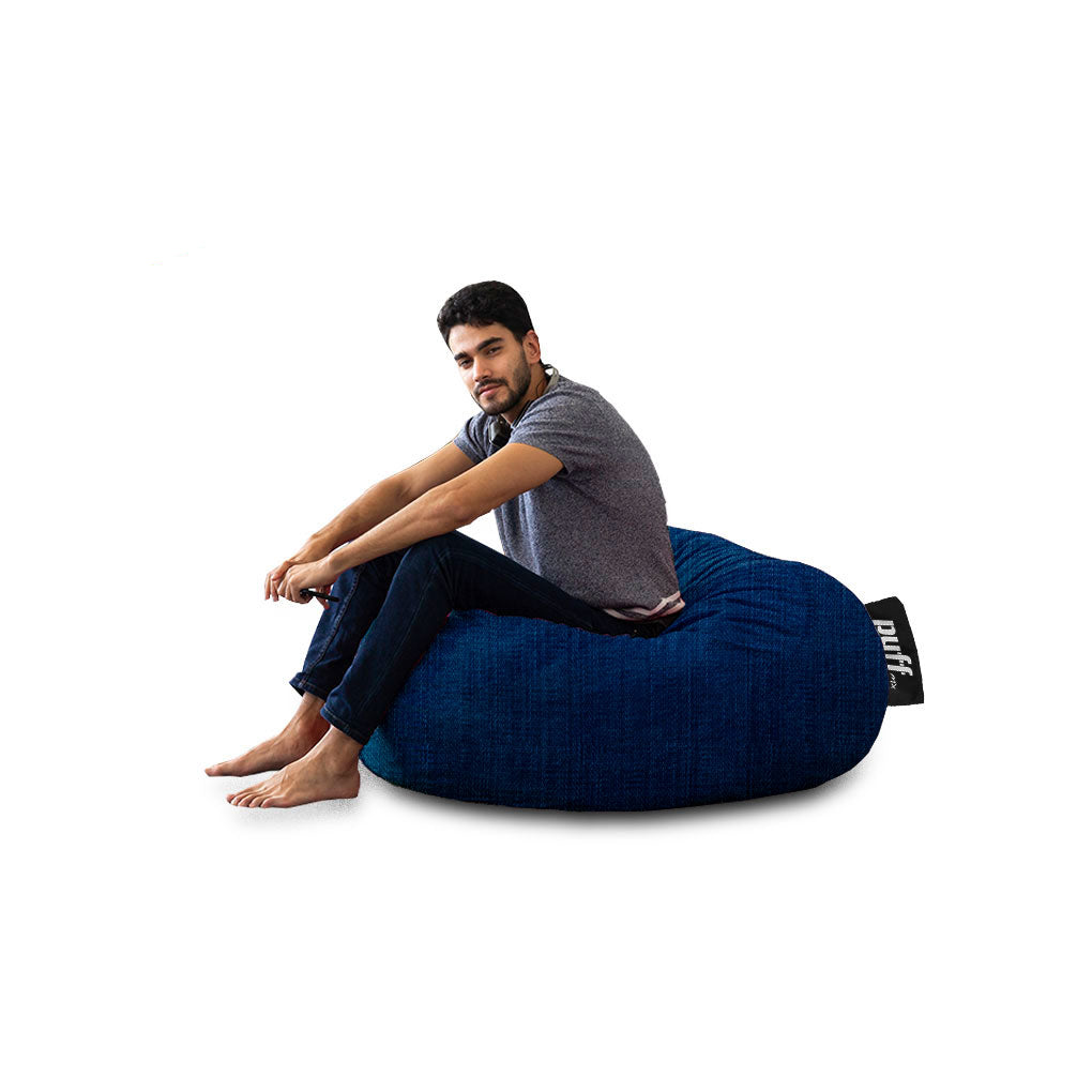 Puff 2 en 1 con Cama Matrimonial