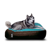 Pet Puff Grande Chocolate Aqua Hule Espuma Gamuza