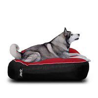 Pet Puff Grande Rojo Gamuza