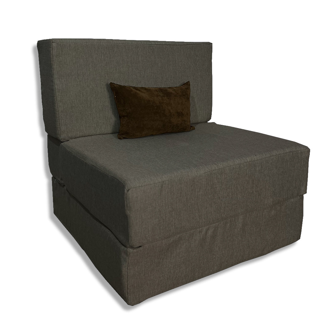 Sofá cama confort doble gris Oxford