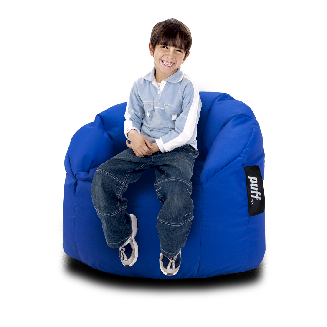 Puff Lounger Kids Azul Rey